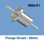 RMS-F1 Solid Shaft - Flange Mount / Metric